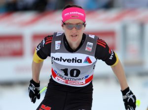 Langlauf - Tour de Ski in Oberstdorf - Skiathlon der Frauen - 5 km Klassisch und 5 km Skating - Katrin Zeller