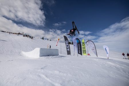 Bayerische Meisterschaften Freeski & Snowboard Freestyle 2024 auf der Steinplatte