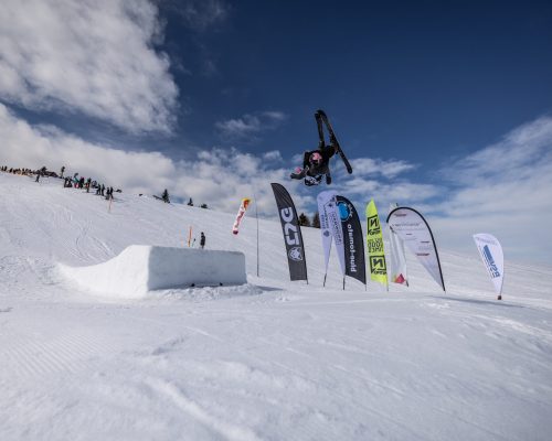 Bayerische Meisterschaften Freeski & Snowboard Freestyle 2024 auf der Steinplatte