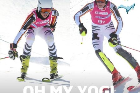 Lara Klein und Max Geissler-Hauber holen „Silber“ bei den Olympischen Jugendspielen im Parallelslalom der Mixed-Staffel