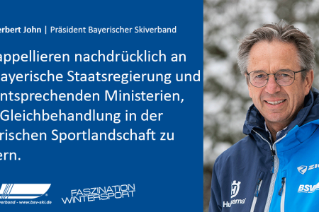 Bayerischer Skiverband klagt gegen Ski Alpin-Verbot des Bayerischen Gesundheitsministeriums