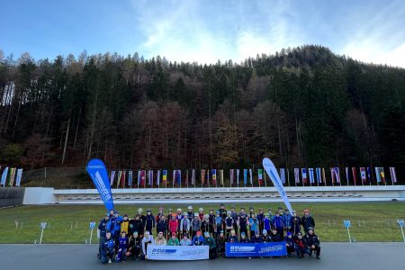 Schüler 15 Camp der Biathleten