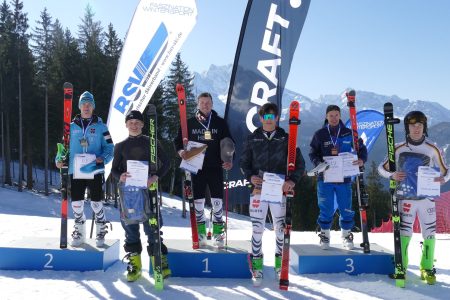 Bayerische Meisterschaften im Riesenslalom am Krautkaser