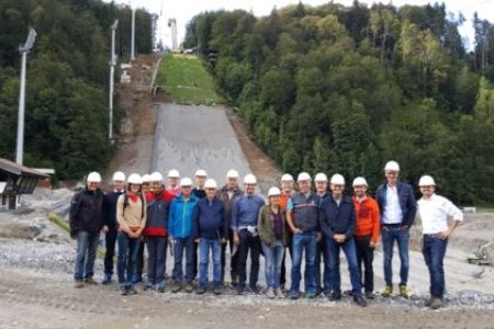 Kick-Off und erstes WM-Koordination Meeting in Oberstdorf