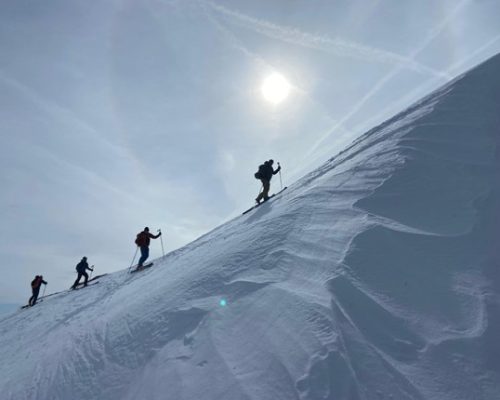 Erfolgreiche Ausbildung zum Skitouren-Instructor beim BSV