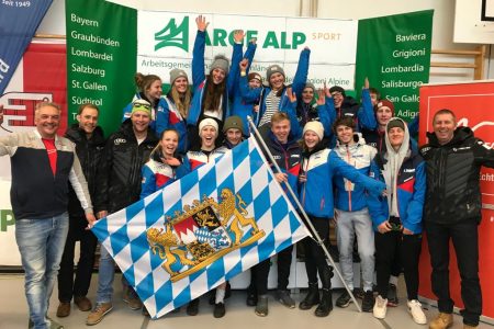 Starke Leistung von Team Bayern beim ARGE ALP Ski Alpin