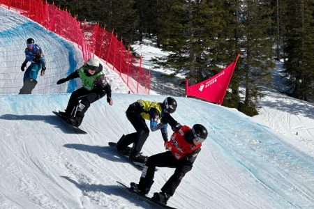 Bayerische Meisterschaften Snowboard Cross & Race 2024 in Grasgehren