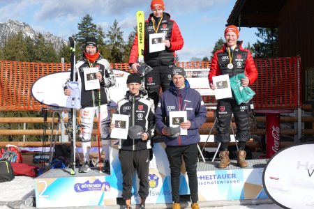 Top Bedingungen bei den Deutschen Jugendmeisterschaften der Herren im Super-G