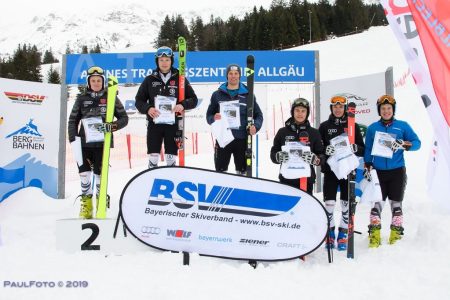 Frederik Norys kürt sich zum neuen Bayerischen Meister im Riesenslalom