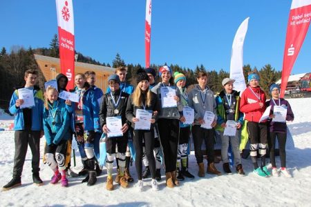 Hannah Gerg und David Erlacher im Parallelslalom nicht zu schlagen