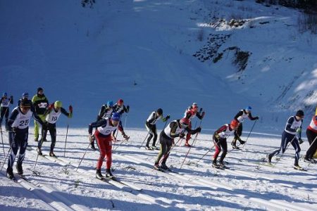 Massenstart der 10 km Klassisch