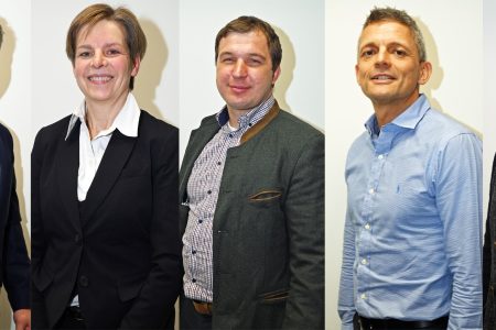 Der Vorstand von Team Sport-Bayern (v.l.): Dr. Alfons Hölzl, Eva Straub, Florian Geiger, Armin Zimmermann und Gerd Kohlhofer