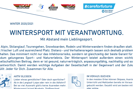 Wintersport mit Verantwortung – Wintersport Verhaltensregeln 20/21